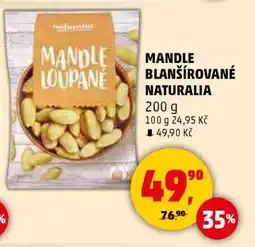 Penny Market MANDLE BLANŠÍROVANÉ NATURALIA nabídka
