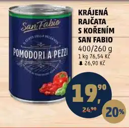 Penny Market KRÁJENÁ RAJČATA S KOŘENÍM SAN FABIO nabídka