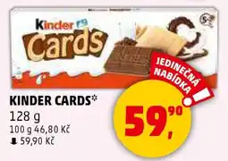 Penny Market KINDER CARDS nabídka