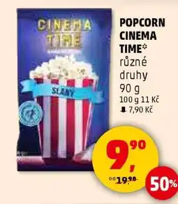 Penny Market Popcorn Cinema time nabídka