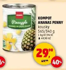 Penny Market KOMPOT ANANAS PENNY nabídka