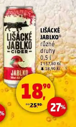 Penny Market Lišácké jablko nabídka