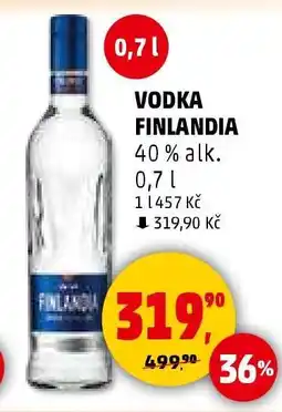 Penny Market Vodka Finlandia nabídka