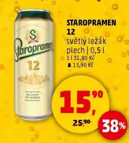 Penny Market Staropramen 12 nabídka
