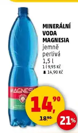 Penny Market MINERÁLNÍ VODA MAGNESIA nabídka