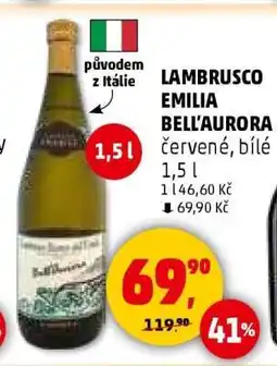 Penny Market LAMBRUSCO EMILIA BELL’AURORA nabídka