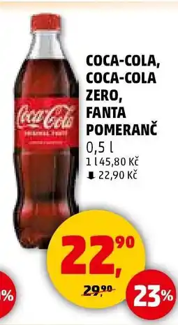 Penny Market Coca Cola, Coca Cola Zero, Fanta pomeranč nabídka