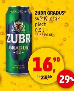 Penny Market ZUBR GRADUS nabídka
