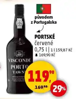 Penny Market PORTSKÉ červené nabídka