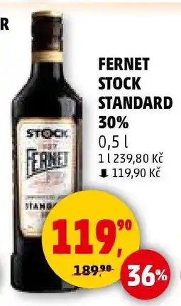 Penny Market Fernet Stock Standard 30 % nabídka
