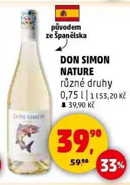 Penny Market DON SIMON NATURE nabídka
