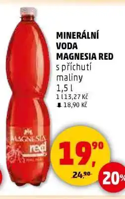 Penny Market Minerální voda Magnesia Red nabídka