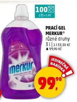 Penny Market PRACÍ GEL MERKUR nabídka