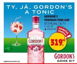 Penny Market Gordon’s Premium Pink Gin nabídka