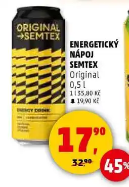 Penny Market ENERGETICKÝ NÁPOJ SEMTEX nabídka