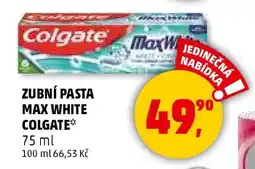 Penny Market Zubní pasta Max White Colgate nabídka