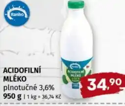 Trefa Acidofilní mléko nabídka