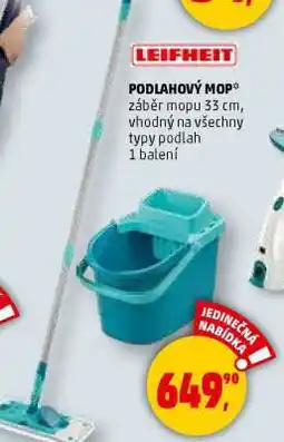 Penny Market LEIFHEIT PODLAHOVÝ MOP nabídka