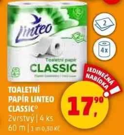 Penny Market Toaletní papír Linteo Classic nabídka