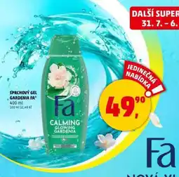 Penny Market Sprchový gel Gardenia Fa nabídka