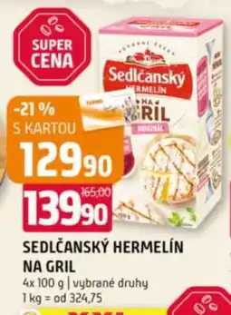 Terno Sedlčanský hermelín na gril nabídka