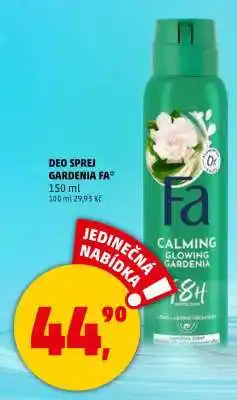 Penny Market DEO SPREJ GARDENIA FA nabídka