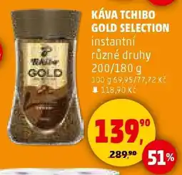 Penny Market KÁVA TCHIBO GOLD SELECTION nabídka