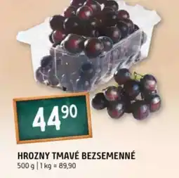 Terno Hrozny tmavé bezsemenné nabídka