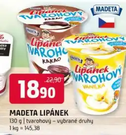 Terno Madeta Lipánek nabídka