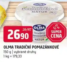 Terno Olma Tradiční pomazánkové nabídka