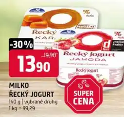 Terno Milko Řecký jogurt nabídka