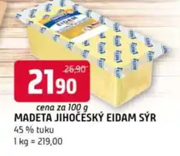 Terno MADETA Jihočeský Eidam sýr nabídka
