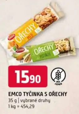 Terno Emco Tyčinka s ořechy nabídka