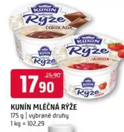 Terno Kunín mléčná rýže nabídka
