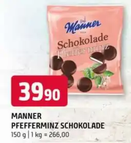 Terno MANNER PFEFFERMINZ SCHOKOLADE nabídka