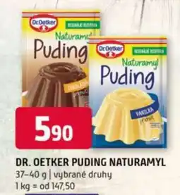 Terno Dr. Oetker Puding Naturamyl nabídka