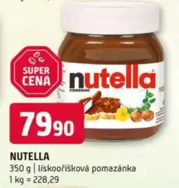 Terno Nutella nabídka