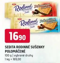 Terno SEDITA RODINNÉ SUŠENKY POLOMÁČENÉ nabídka