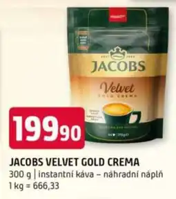 Terno JACOBS VELVET GOLD CREMA nabídka