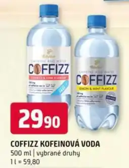 Terno Coffizz kofeinová voda nabídka