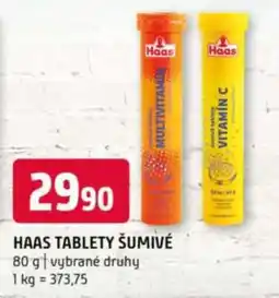 Terno HAAS TABLETY ŠUMIVÉ nabídka