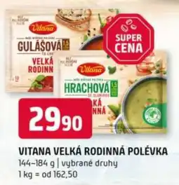 Terno Vitana Velká rodinná polévka nabídka