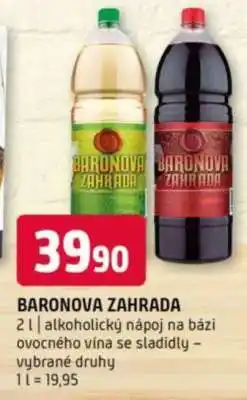 Terno Baronova zahrada nabídka