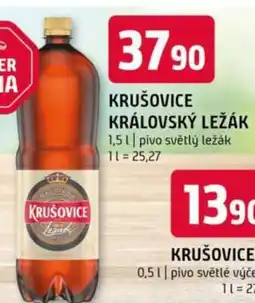 Terno Krušovice Královský ležák nabídka