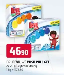 Terno Dr. Devil WC Push pull gel nabídka