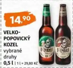 Terno VELKOPOPOVICKÝ Kozel vybrané druhy nabídka