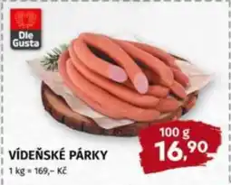 Terno Vídeňské párky* • nabídka