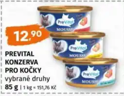 Terno PreVital Konzerva pro kočky nabídka