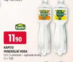 Terno KAPITO MINERÁLNÍ VODA nabídka
