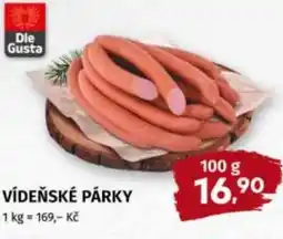 Trefa Vídeňské párky nabídka